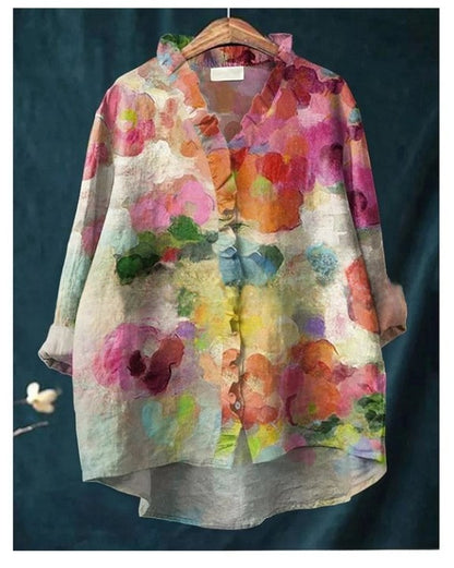 Womens Loose Print T-Shirt