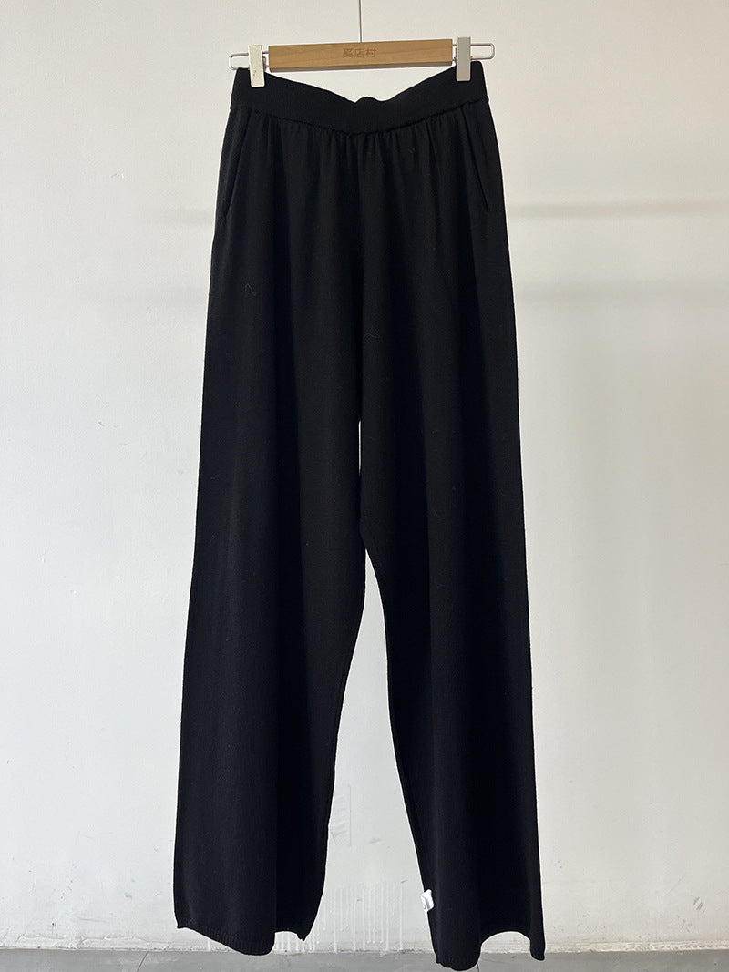 Womens Machine Washable Wool Knit Suit