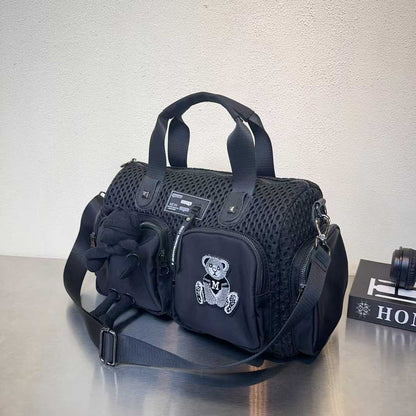 Womens Mesh Crossbody Handbag