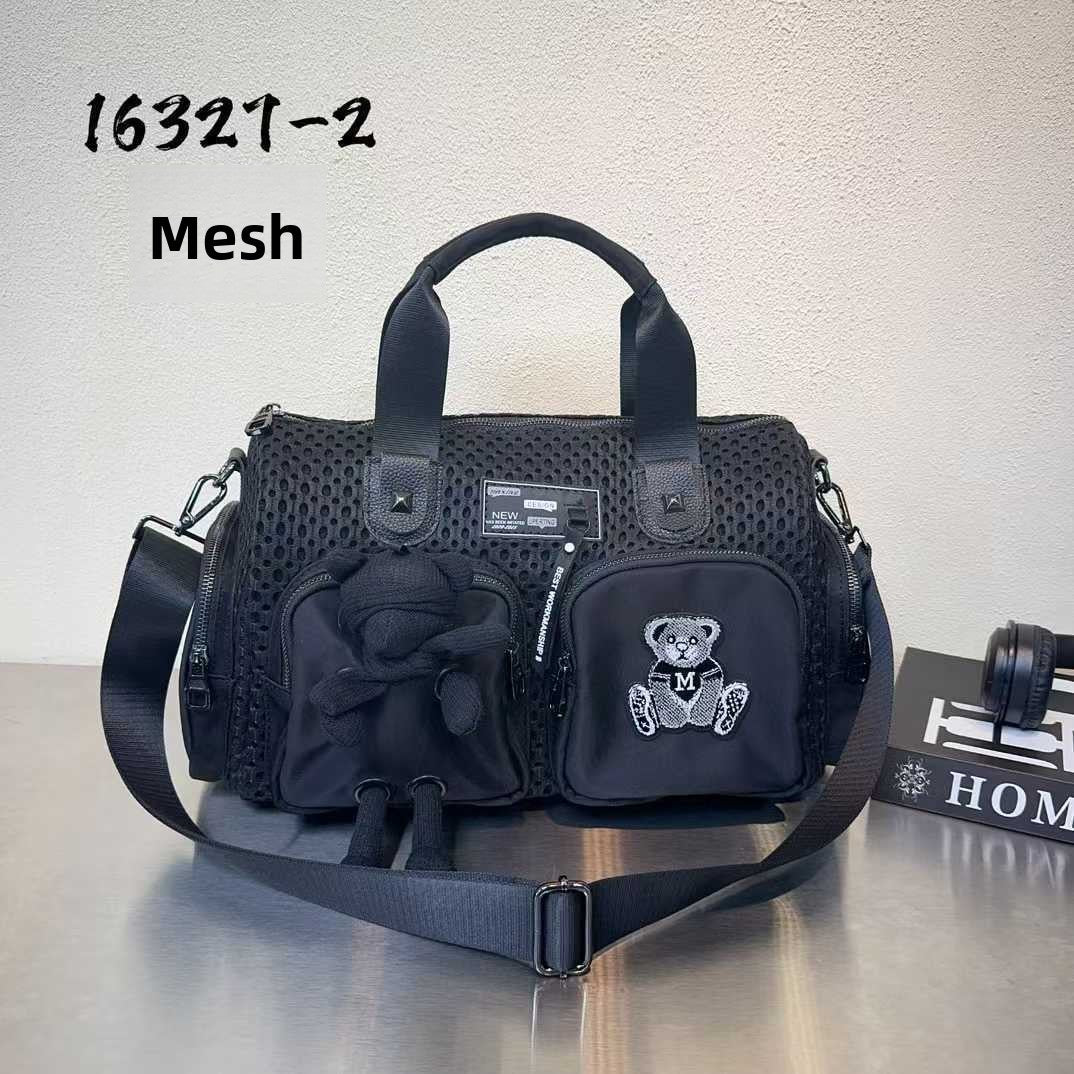 Womens Mesh Crossbody Handbag