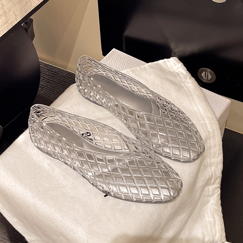Womens Mesh Slip On Sandals