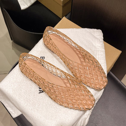 Womens Mesh Slip On Sandals