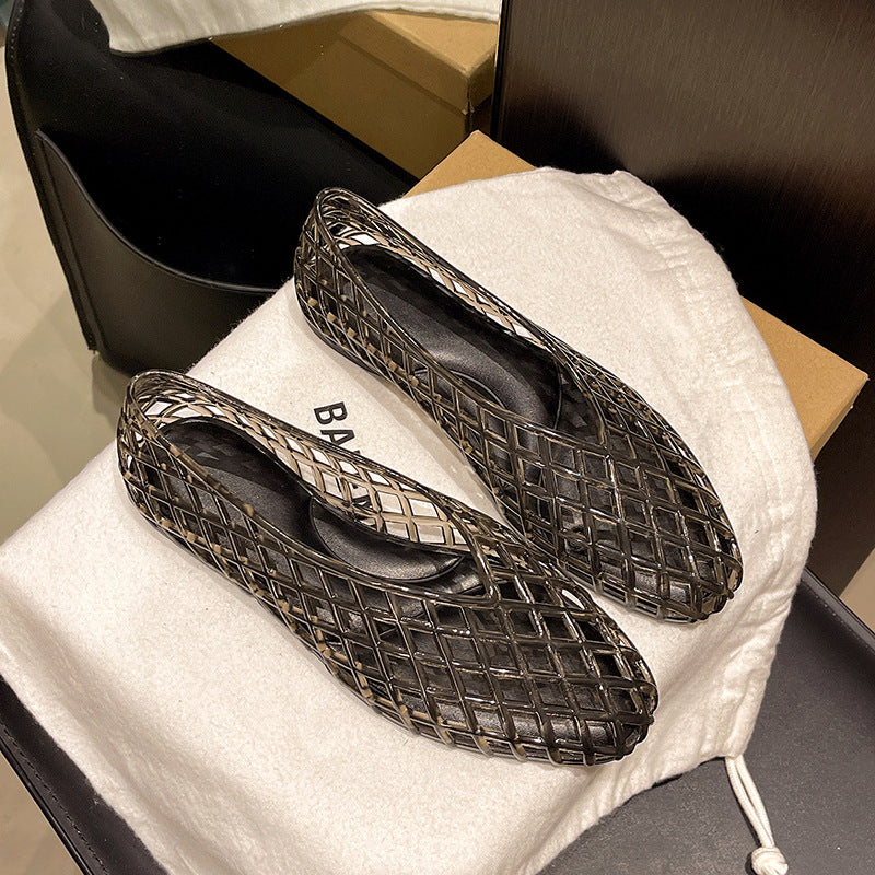 Womens Mesh Slip On Sandals