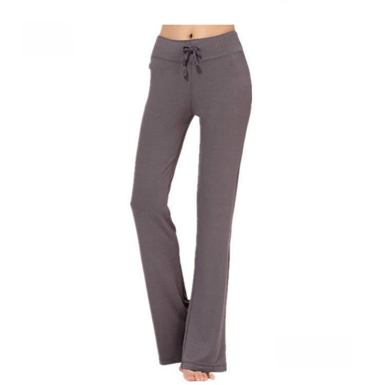 Womens Modal Yoga Pants Flared Leg Fitness Lounge Pants