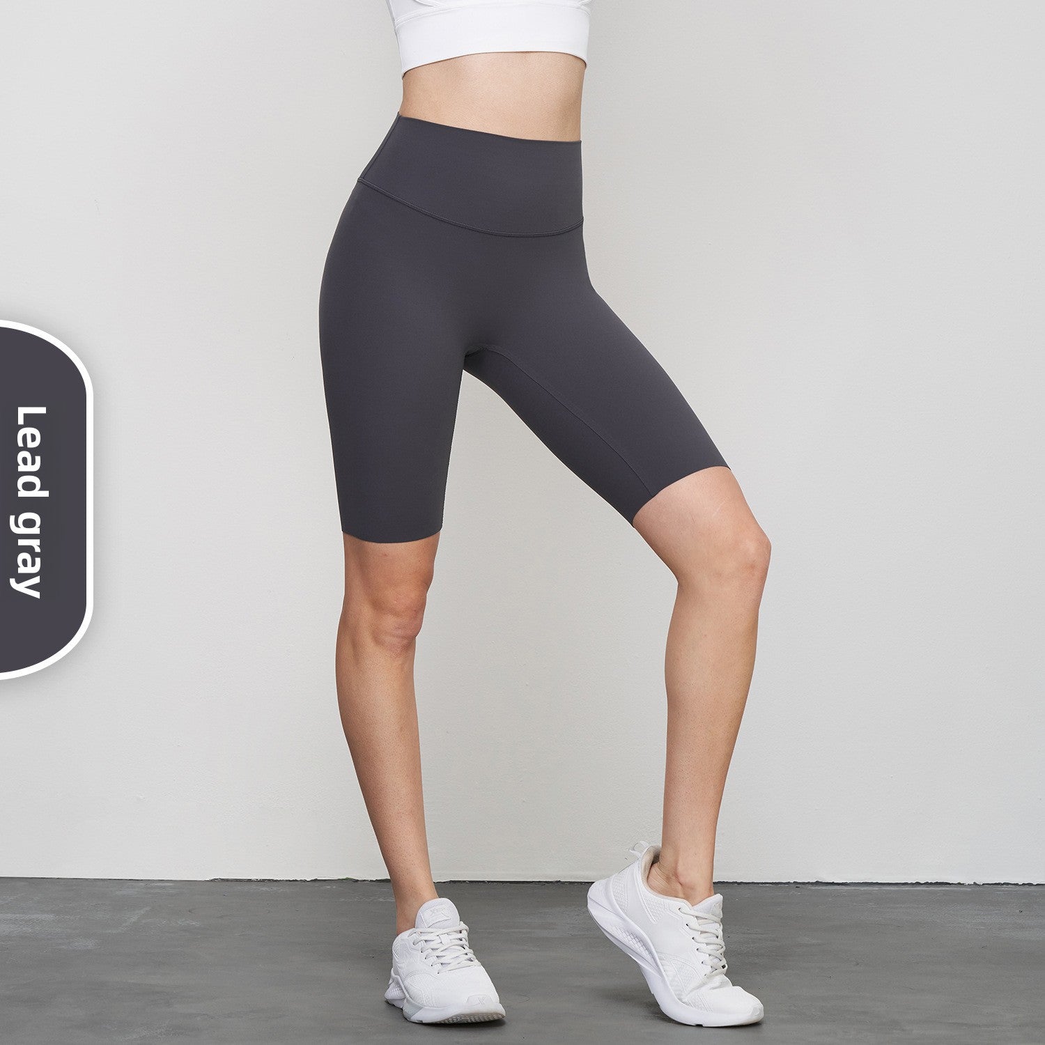 Womens Naked-Feel Yoga Fitness Shorts