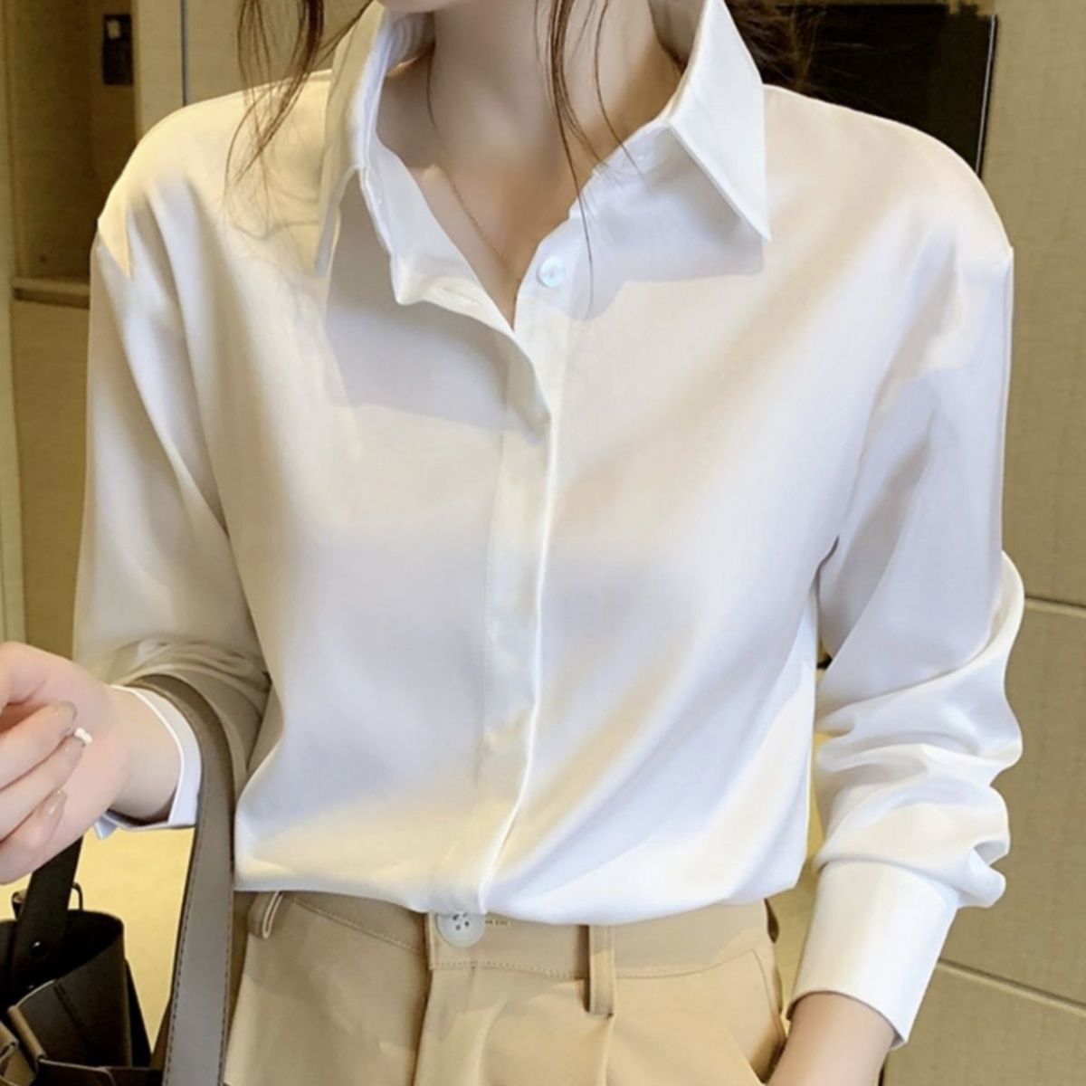 Womens No-Iron Formal Shirt