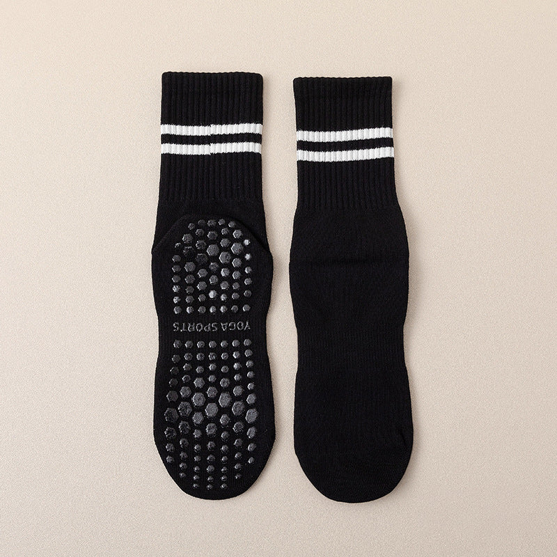 Womens Non-Slip Yoga Socks with Silicone Grip