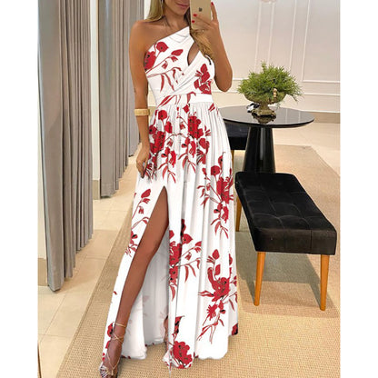 Womens Off Shoulder Long Dress