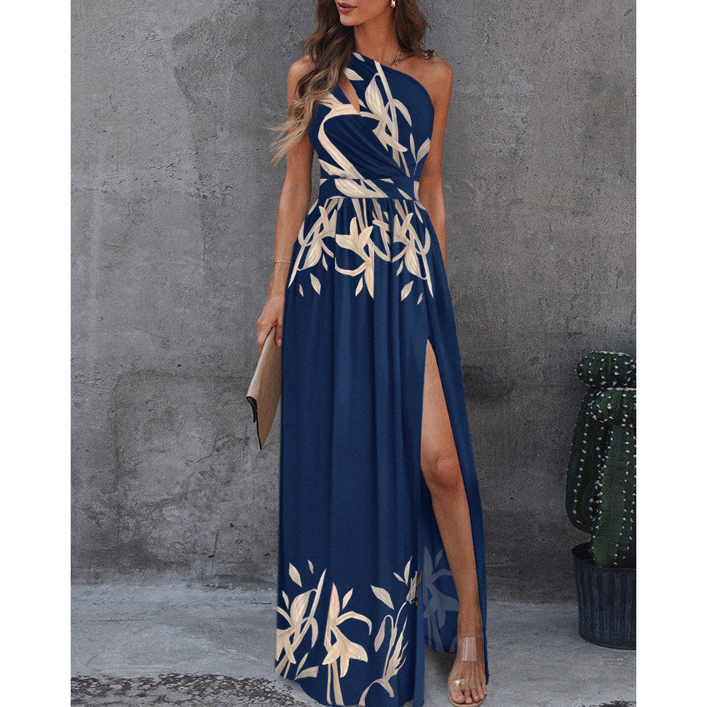 Womens Off Shoulder Long Dress