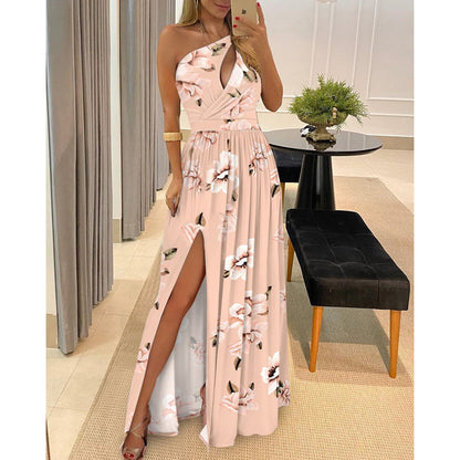 Womens Off Shoulder Long Dress