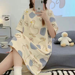Short-sleeved Skirt-Free Duck