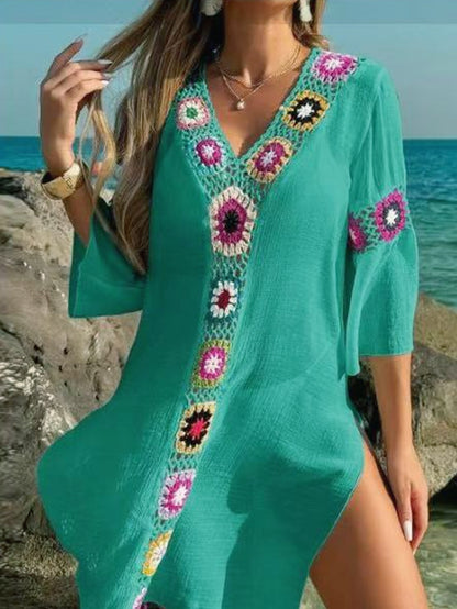 Womens Patchwork Dress
