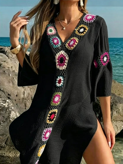 Womens Patchwork Dress