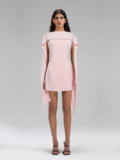 Womens Pearl Embellished Bodycon Dress