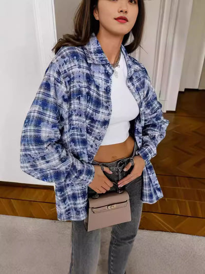 Womens Plaid Shirt