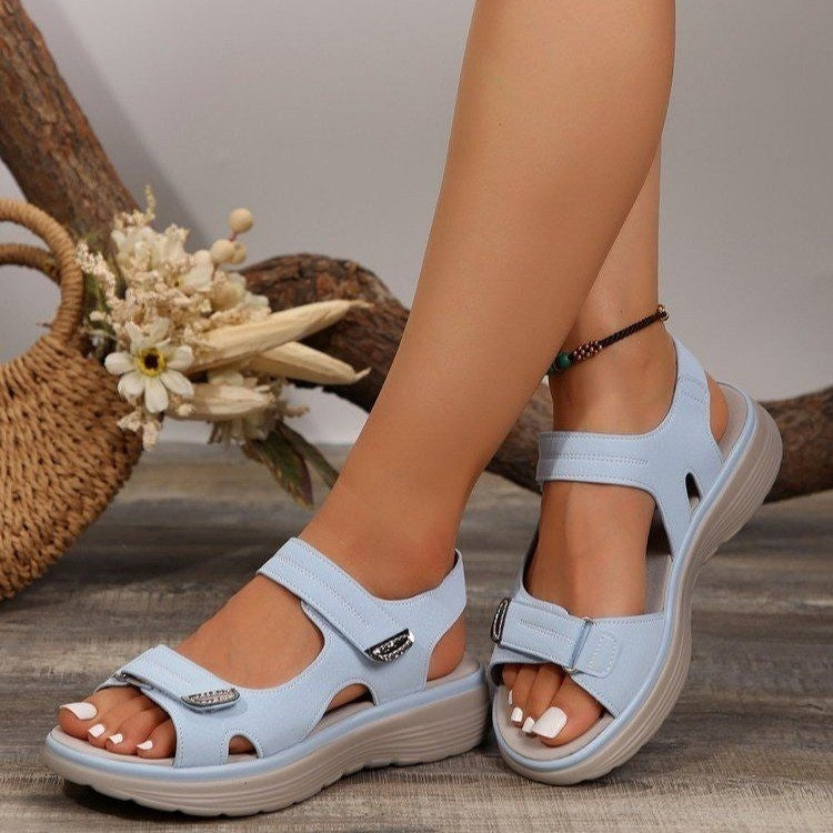 Womens Platform Beach Sandals