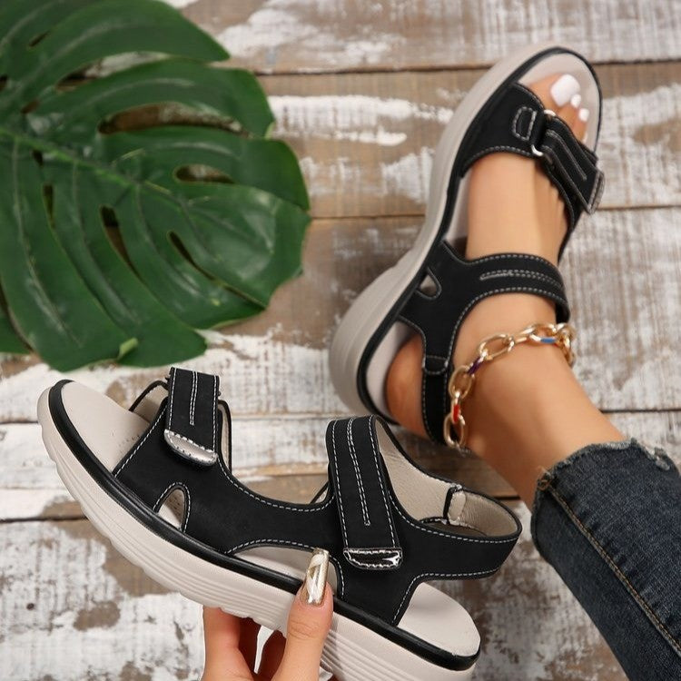 Womens Platform Beach Sandals