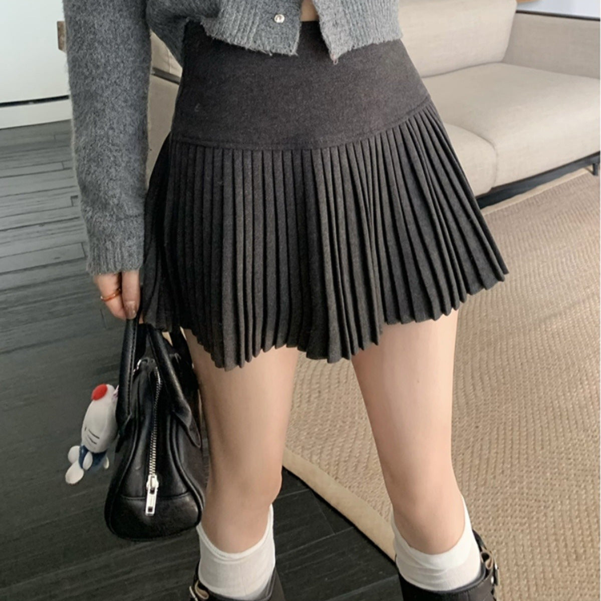 Womens Pleated Skirt