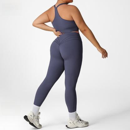 Womens Plus Size Yoga Outfit Set