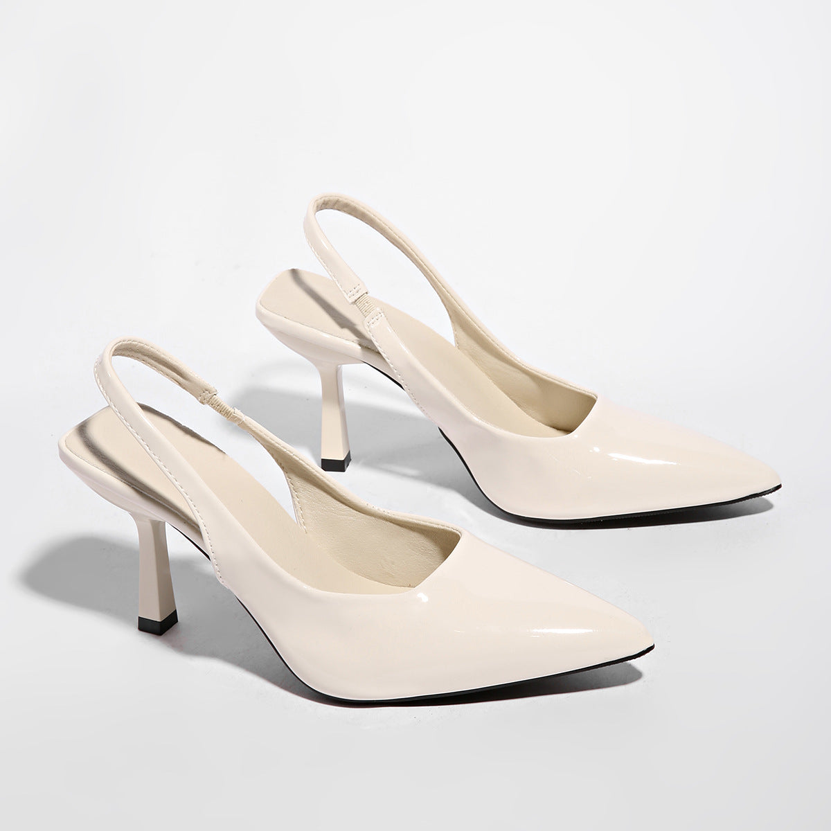 Womens Pointed Toe Stiletto Heel Sandals