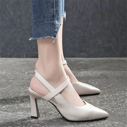 Womens Pointed Toe Strap Sandals