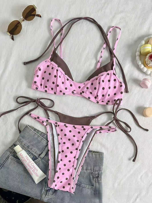 Womens Polka Dot Bikini