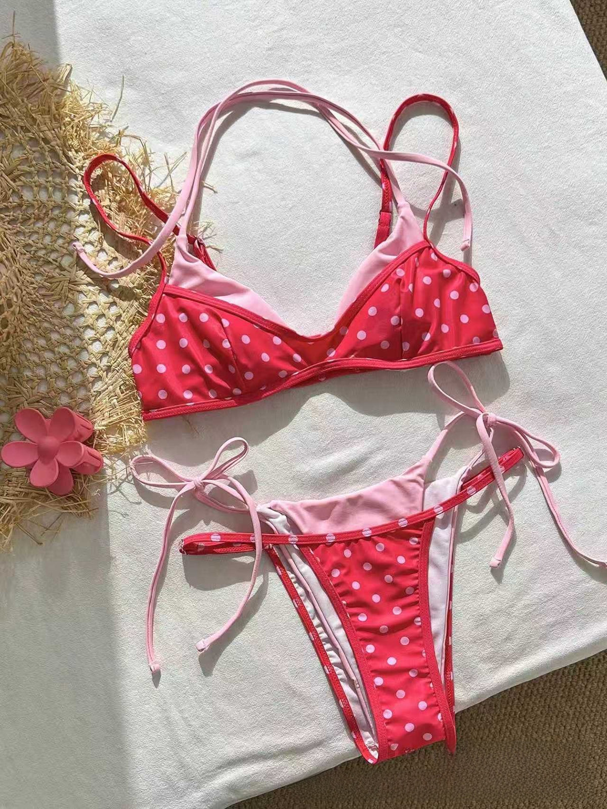 Womens Polka Dot Bikini