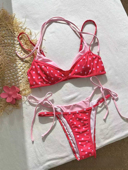 Womens Polka Dot Bikini