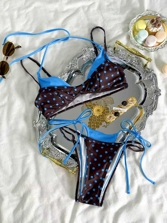 Womens Polka Dot Bikini