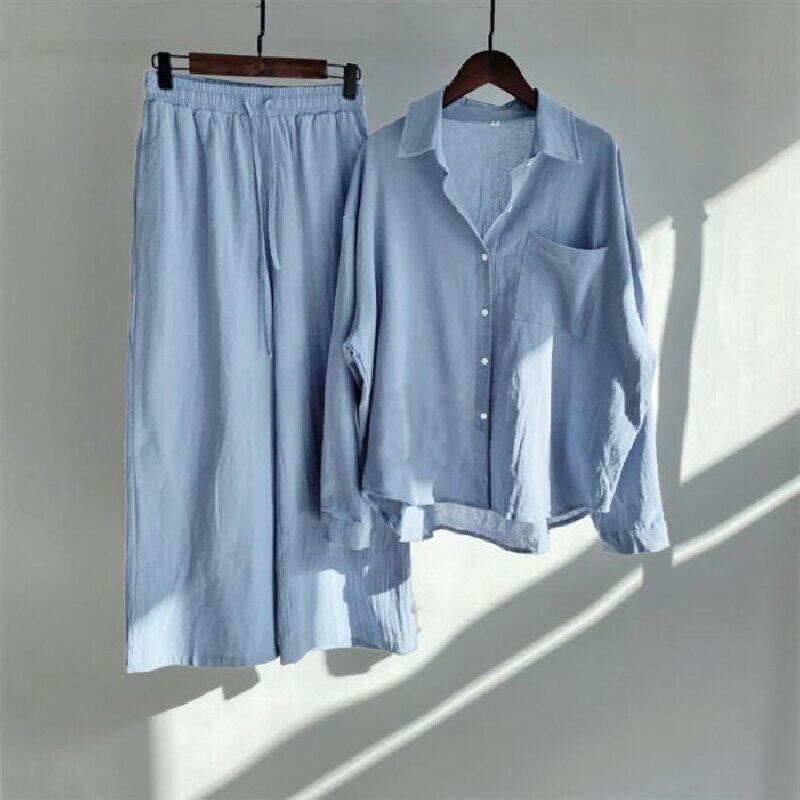 Womens Polo Collar Shirt and Pants