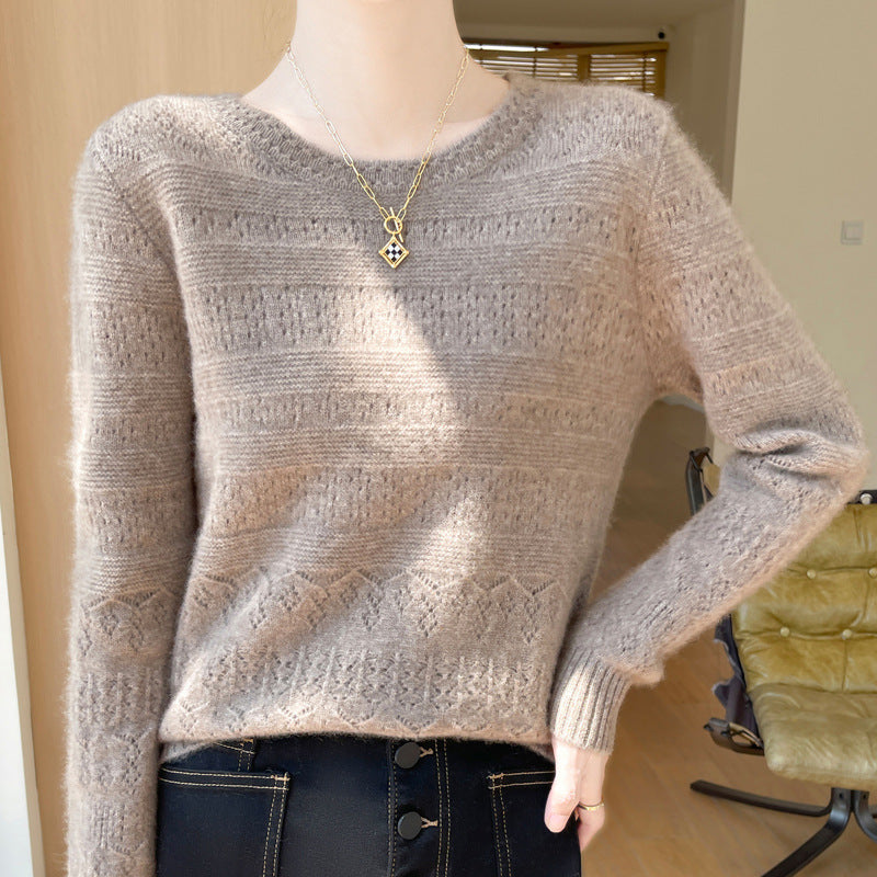 Womens Princess Sleeve Wool Sweater