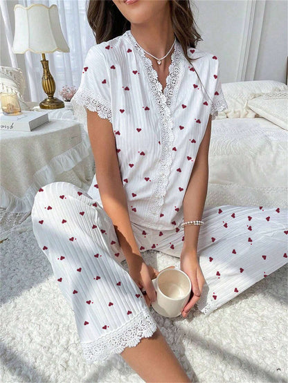 Womens Print Homewear Pajama