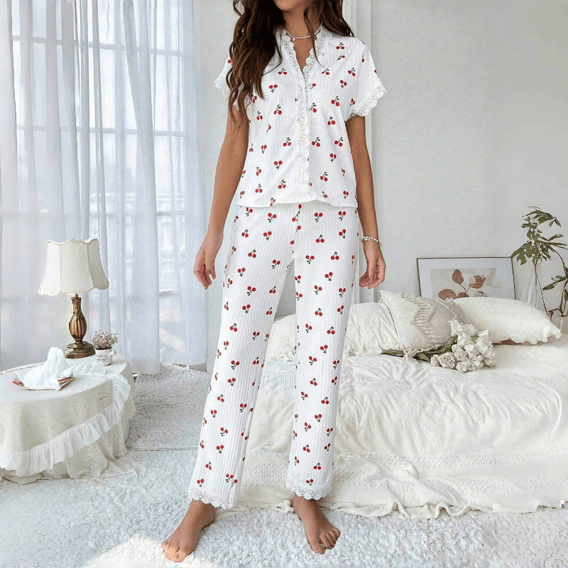 Womens Print Homewear Pajama