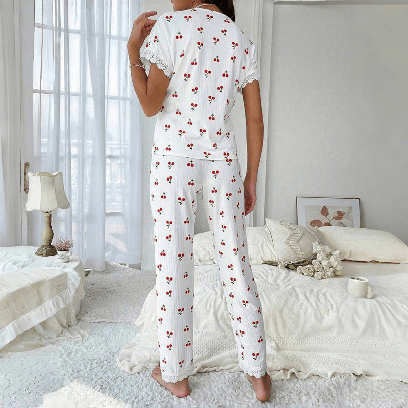 Womens Print Homewear Pajama