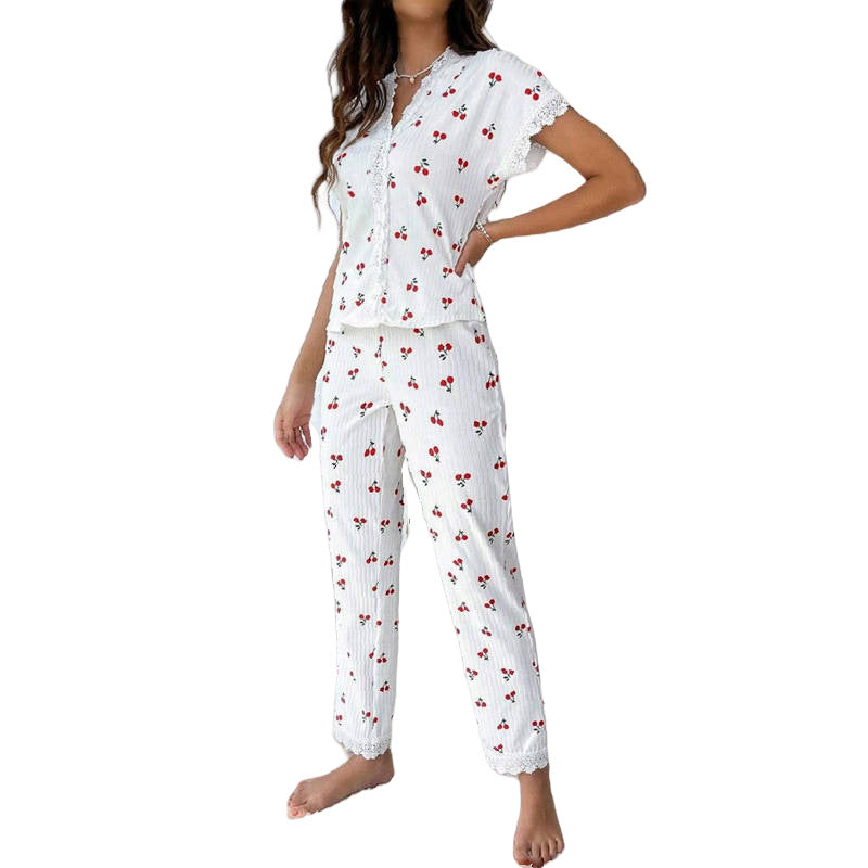 Womens Print Homewear Pajama