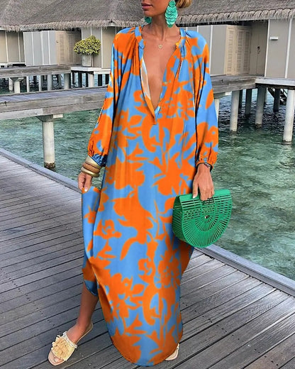 Womens Printed Dress