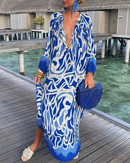 Womens Printed Dress