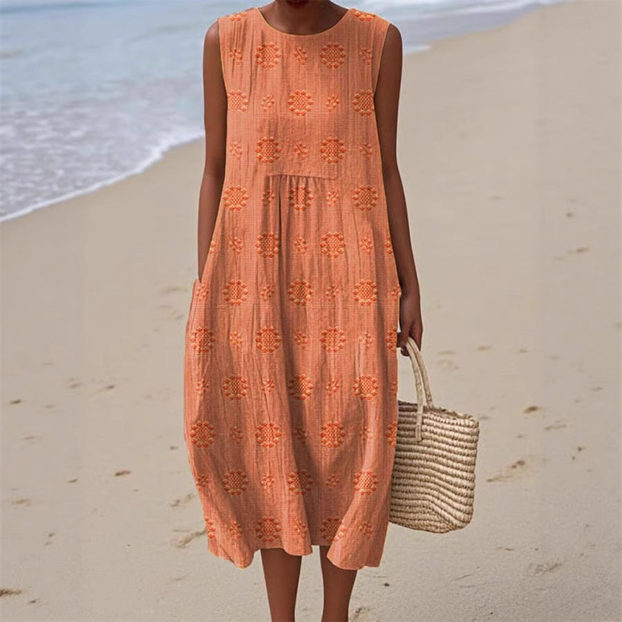 Womens Printed Dress