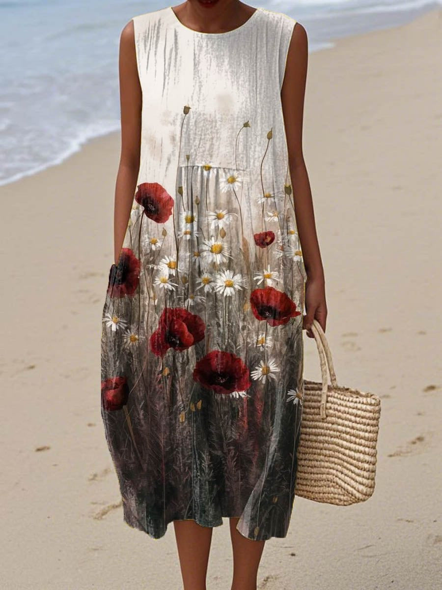 Womens Printed Dress