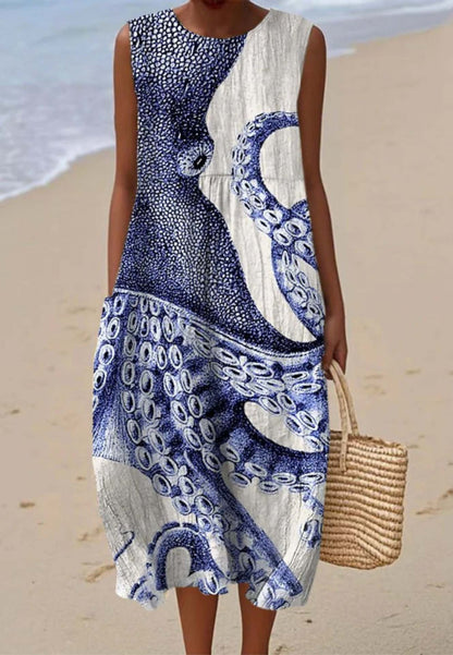 Womens Printed Dress