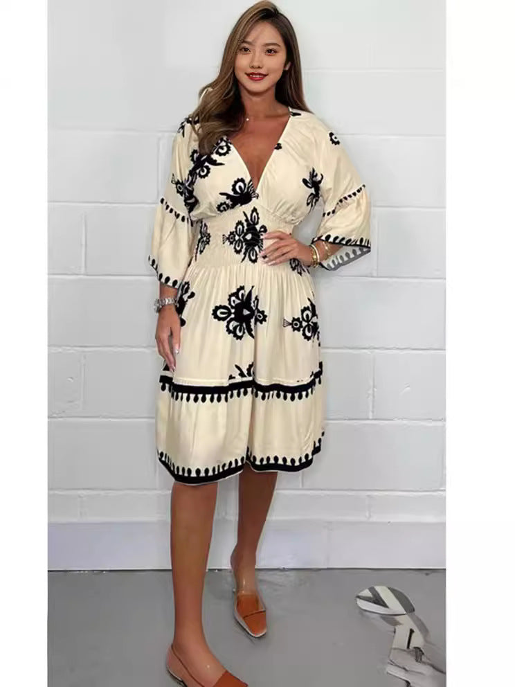 Womens Printed Dress