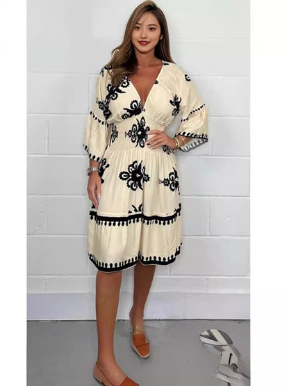 Womens Printed Dress
