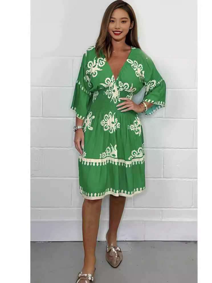 Womens Printed Dress