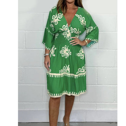 Womens Printed Dress
