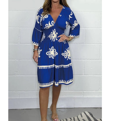 Womens Printed Dress