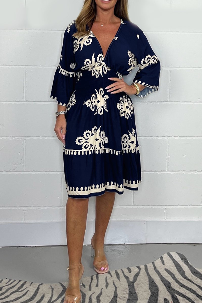 Womens Printed Dress