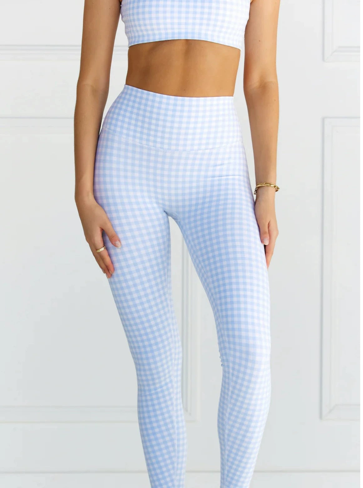 Womens Printed Yoga Set with Chest Support