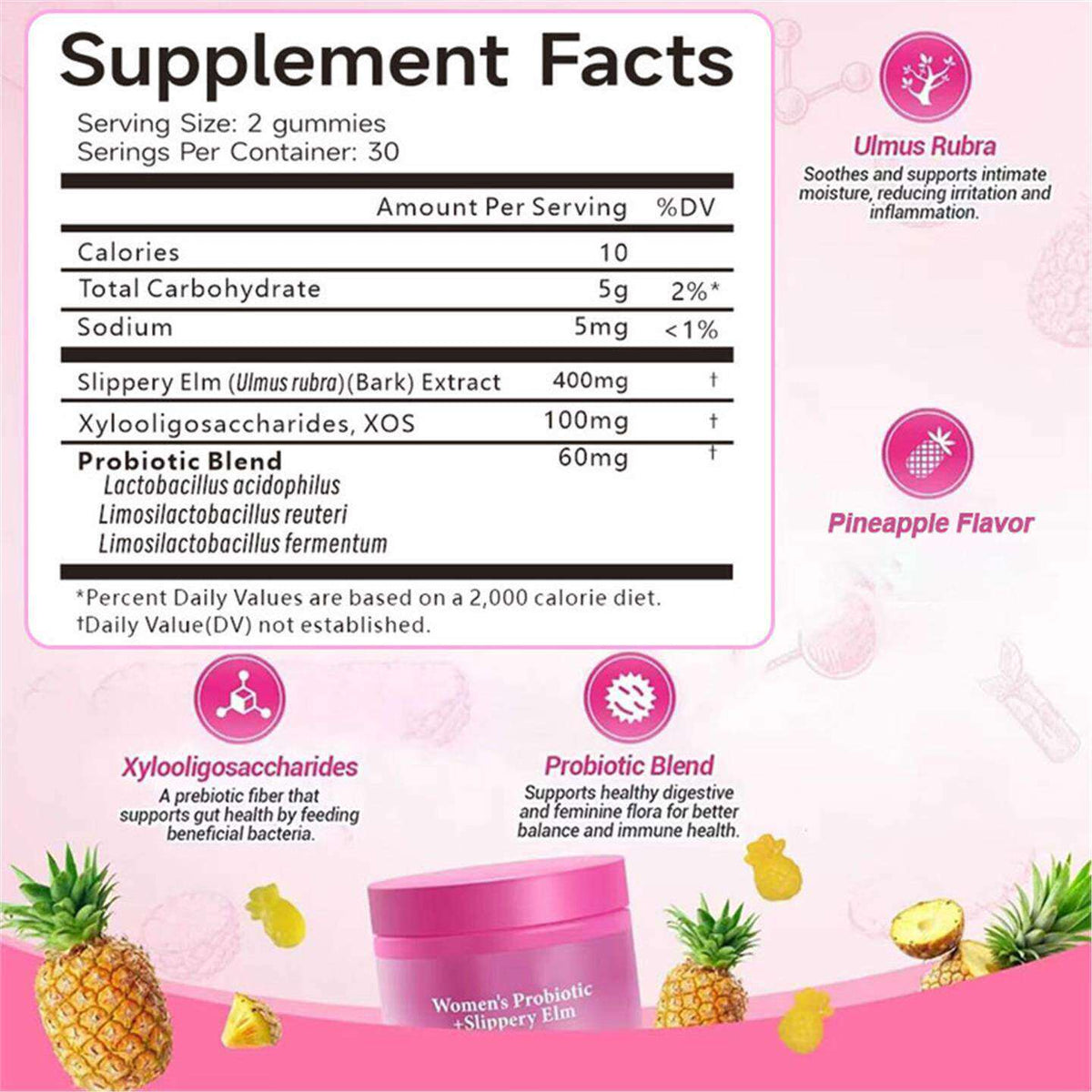 Womens Probiotic Gummies