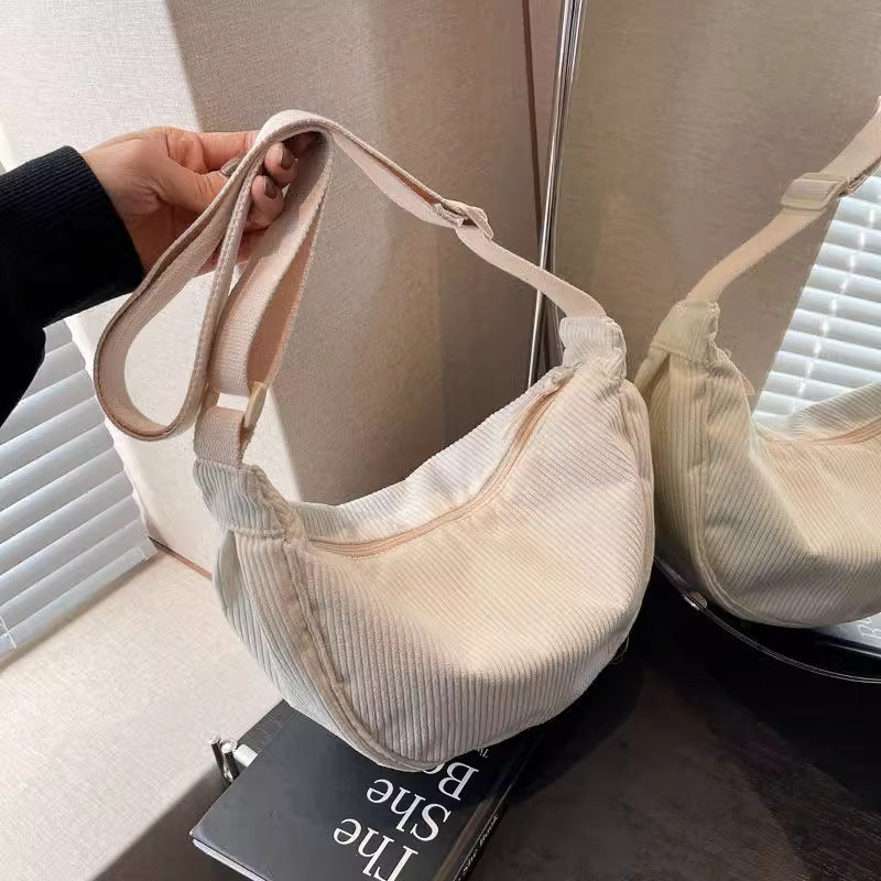 Womens PU Crossbody Bag Large Capacity Casual Shoulder Bag