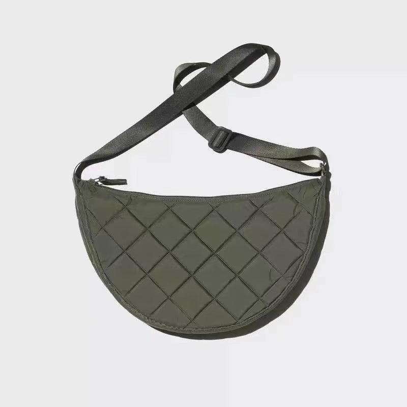 Womens PU Crossbody Bag Large Capacity Casual Shoulder Bag
